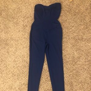In like new condition Arden B blue jumpsuit in size L.